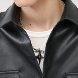 Men's Loose Casual Leather Jackets