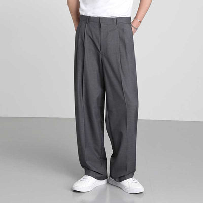 Men's Casual Loose Straight Drape Trousers