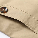 Men's Mid Length Pure Cotton Casual Jacket