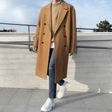 Double Breasted Mid Length Trench Coat