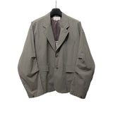 Men's Summer Loose Casual Retro Gray Suit