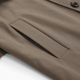 Double-breasted Mid-length Trench Coat