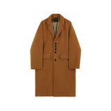 Loose Retro Thickened Mid-length Trench Coat