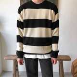 Striped Crew Neck Sweater