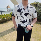Men's Summer Retro Casual Printed Shirt