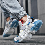 Graffiti Breathable Mesh Casual Sneakers