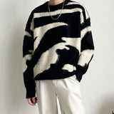 Round Neck Loose Knit Sweater