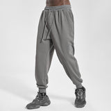 Men's Casual Sports Running Solid Color Loose Knitted Sweatpants