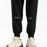 Spring New Stitching sweatpants