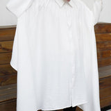 Men's Simple Mid-length Bat-shaped Shirt