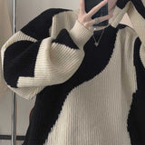 Japanese Loose Retro Knitted Sweater